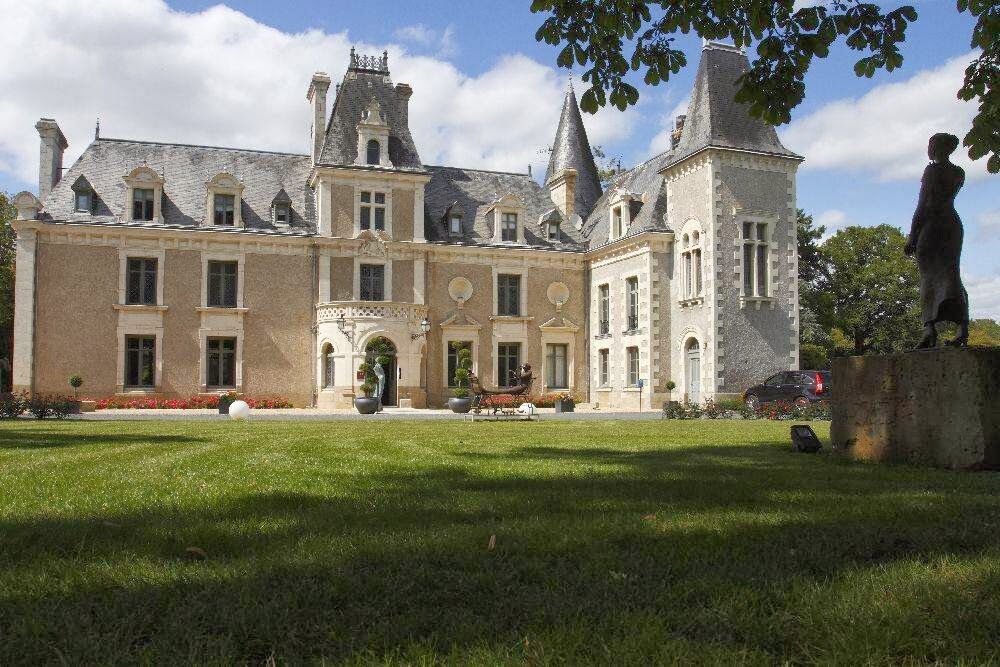 Hotel Château de la Barbinière Saint-Laurent-sur-Sèvre Exterior foto